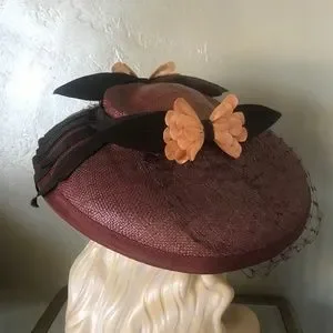 New York Creation | Accessories | Striking 94s Garnet Straw  display picture 1